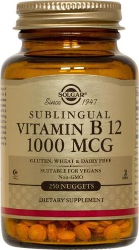 Solgar Vitamin and Herb - Vitamin B12 1000 mcg, Sublingual - 100