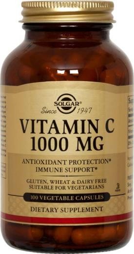 Solgar Vitamin and Herb - Vitamin C 1000 mg - 100 Vegetable Capsules
