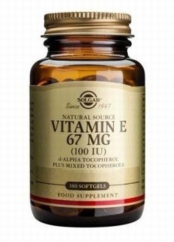 Solgar Vitamin and Herb - Vitamin E 67 mg (100 IU) - 100 Softgels