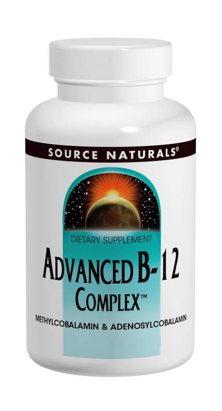 Source Naturals - Advanced B12 Complex 5 mg, Natural Cherry Flavor -