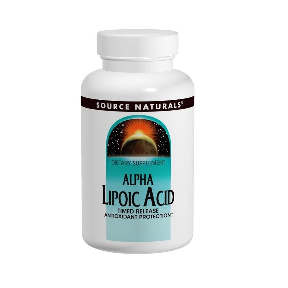 Source Naturals - Alpha Lipoic Acid 200 mg - 120 Tablets