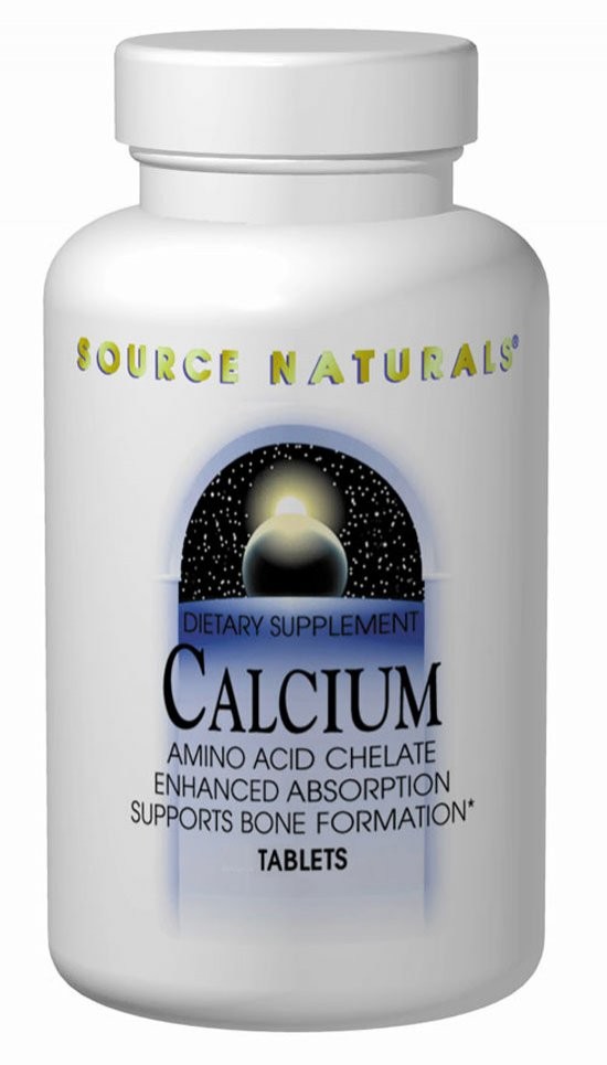 Source Naturals - Calcium Amino Acid Chelate - 250 Tablets