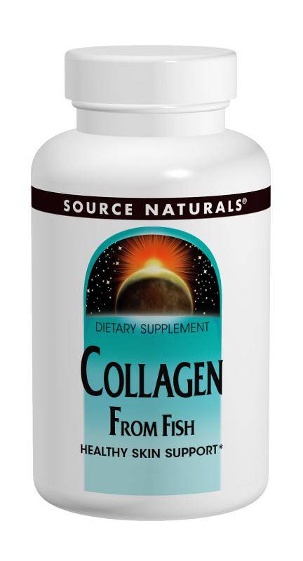 Source Naturals - Collagen From Fish - 120 Tablets