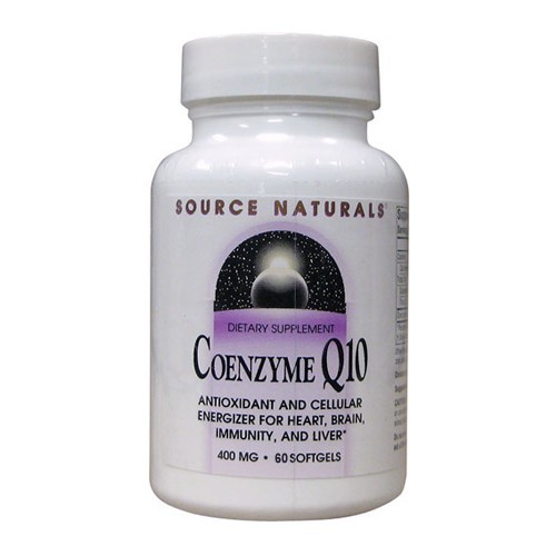 Source Naturals - Co-Q10 400 mg - 60 Softgels