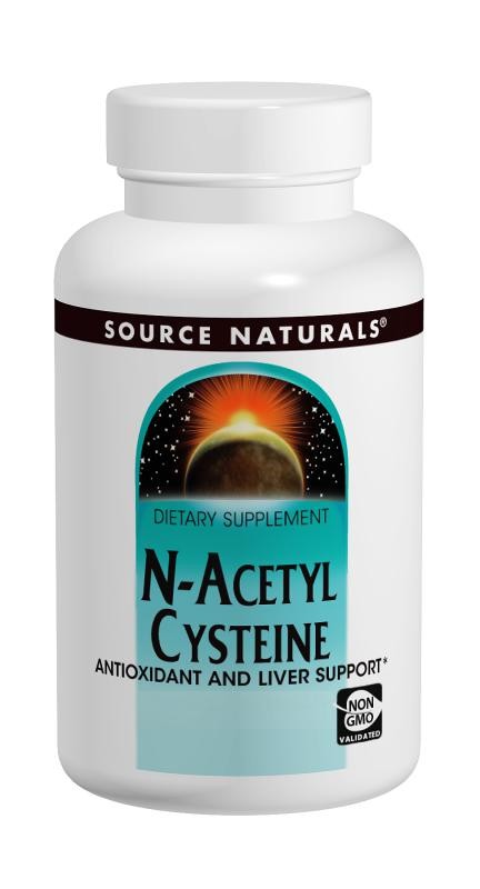 Source Naturals - N-Acetyl Cysteine 600 mg - 120 Tablets