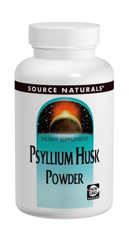 Source Naturals - Psyllium Husk Powder - 12 oz (340 Grams)