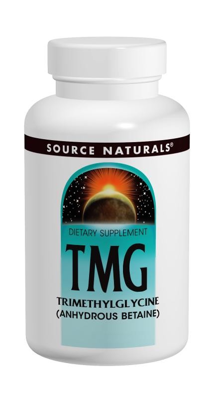 Source Naturals - TMG Trimethylglycine (Anhydrous Betaine) 750 mg -