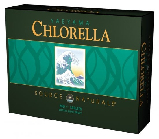 Source Naturals - Yaeyama Chlorella 200 mg - 600 Tablets