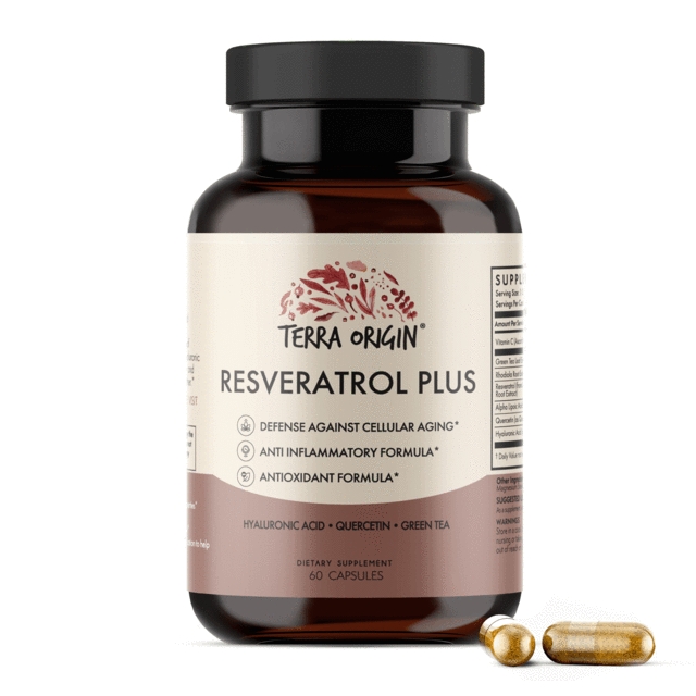 Terra Origin - Resveratrol Plus - 60 Capsules