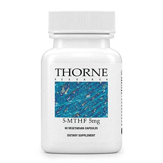 Thorne - 5-MTHF 5 mg - 60 Capsules