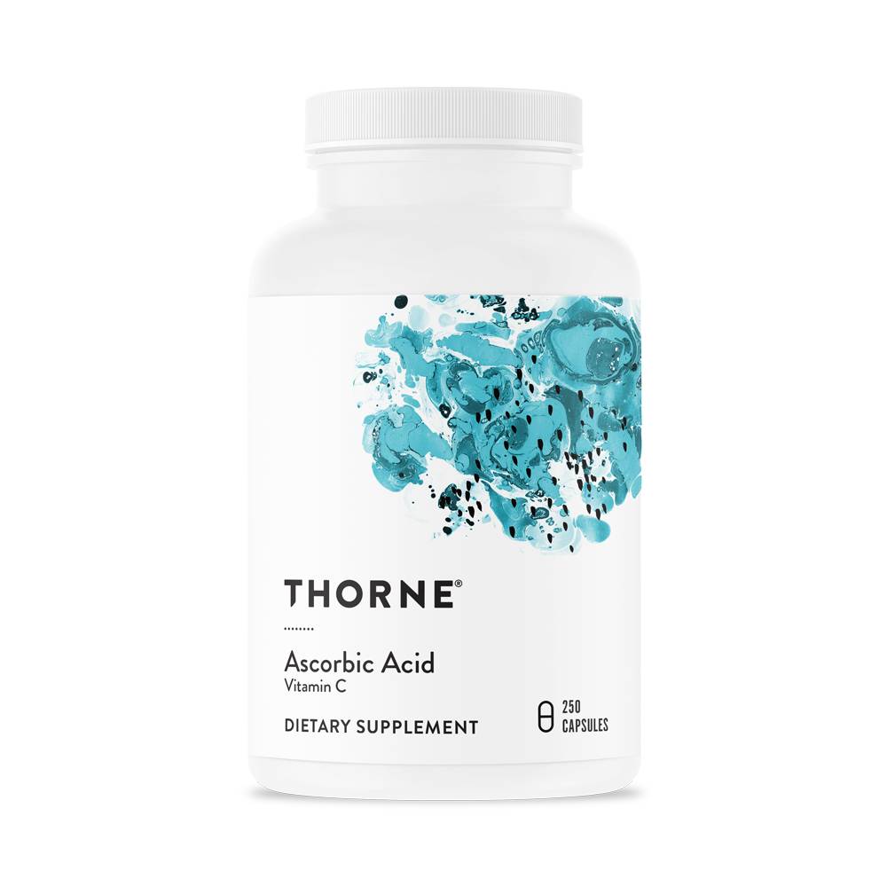 Thorne - Ascorbic Acid (Vitamin C) - 250 Capsules