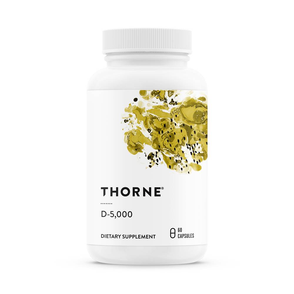 Thorne - D-5,000 (NSF Certified for Sport) - 60 Capsules