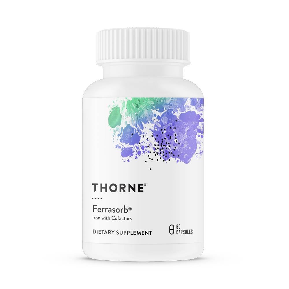 Thorne - Ferrasorb (Iron with Cofactors) - 60 Capsules