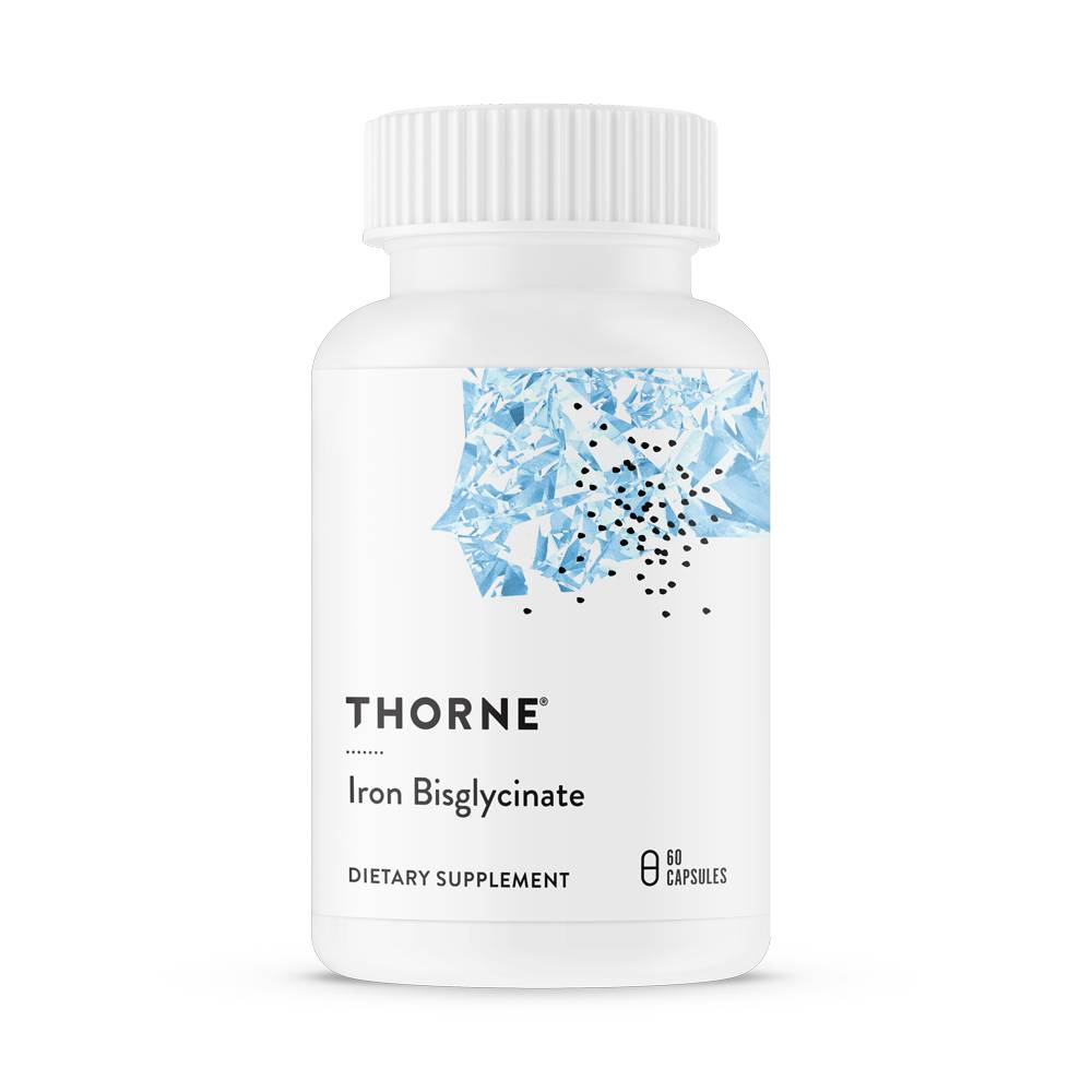 Thorne - Iron Bisglycinate - 60 Capsules