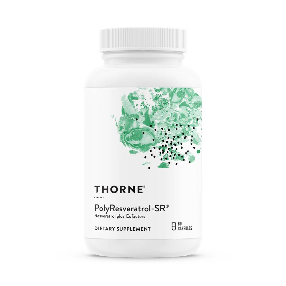 Thorne - PolyResveratrol-SR - 60 Capsules
