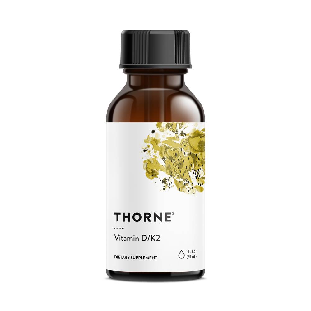 Thorne - Vitamin D/K2 Liquid - 1 fl. oz (30 ml)