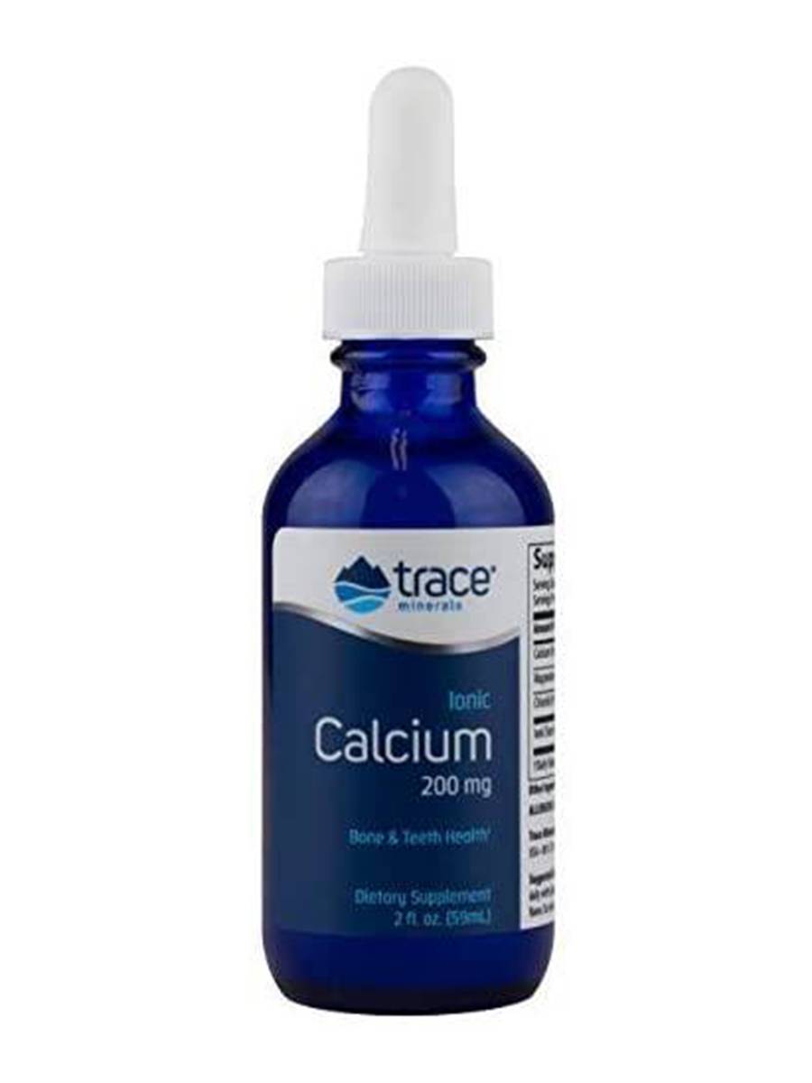 Trace Minerals Research - Liquid Ionic Calcium 200 mg - 2 fl. oz (59