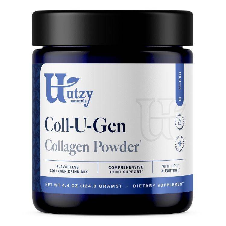 Utzy Naturals - Coll-U-gen (Collagen Powder) - 4.4 oz (124.8 Grams)