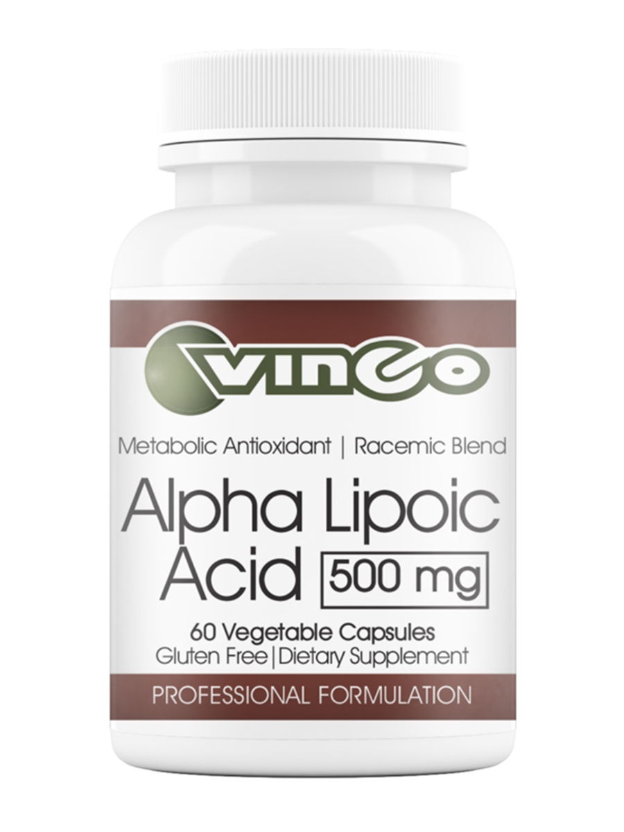 Vinco - Alpha-Lipoic Acid 500 mg - 60 Vegetable Capsules