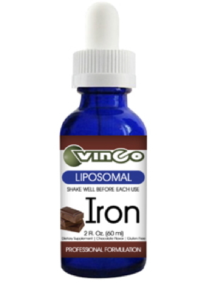Vinco - Liposomal Iron, Chocolate Flavor - 2 fl. oz (60 ml)