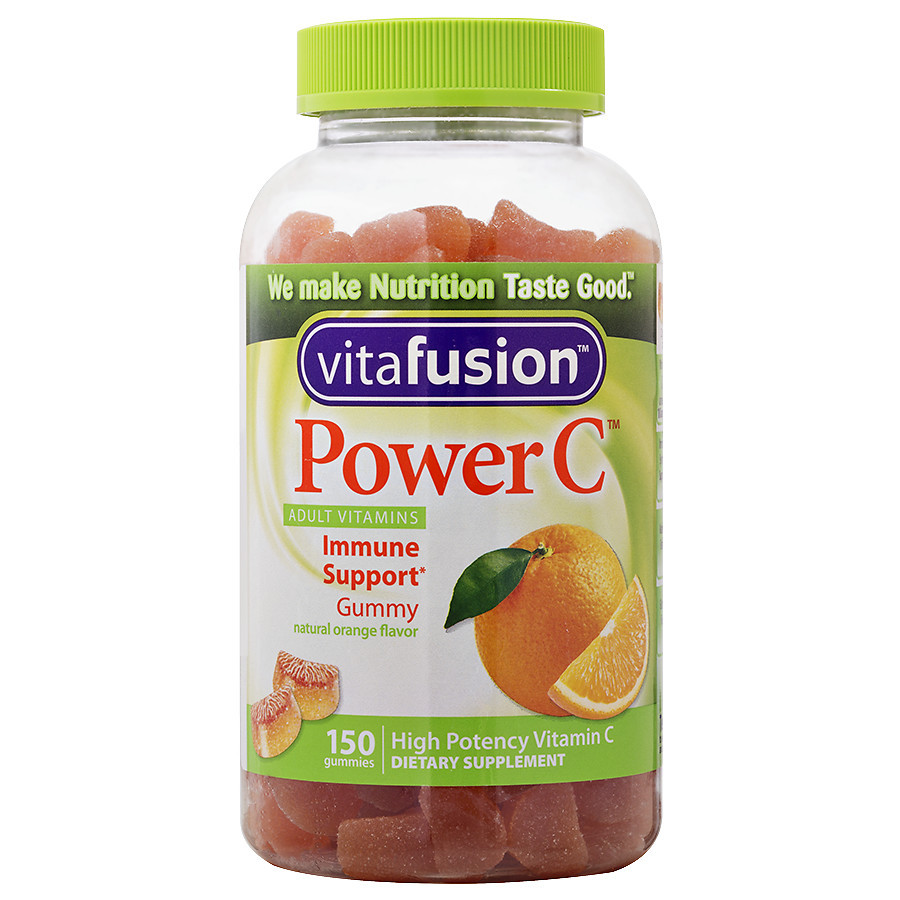 Vitafusion - Power C Gummy Vitamins, Natural Orange Flavor - 150