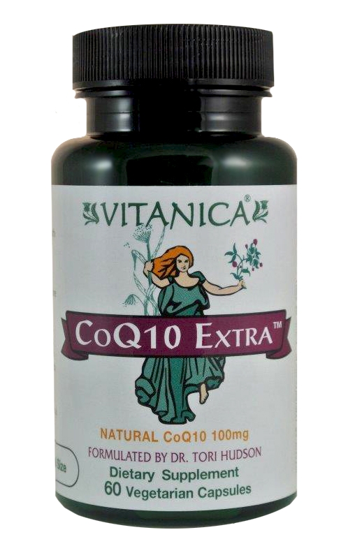 Vitanica - CoQ10 Extra 100 mg - 60 Vegetarian Capsules