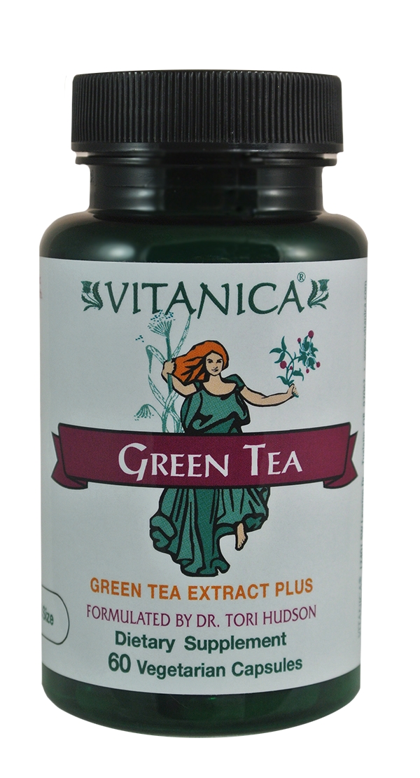 Vitanica - Green Tea - 60 Vegetarian Capsules
