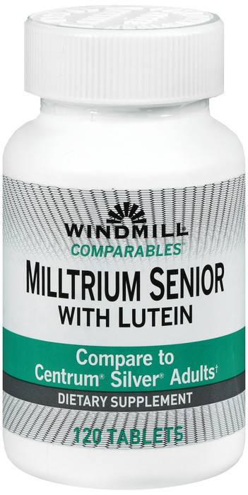 Windmill - Milltrium Senior with Lutein - 120 Tablets