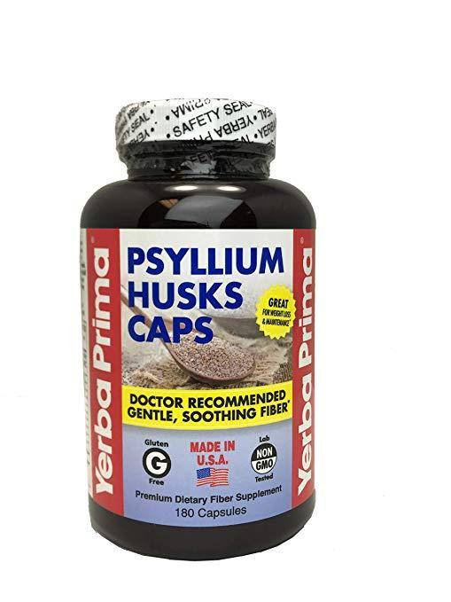 Yerba Prima - Psyllium Husks Caps - 180 Capsules