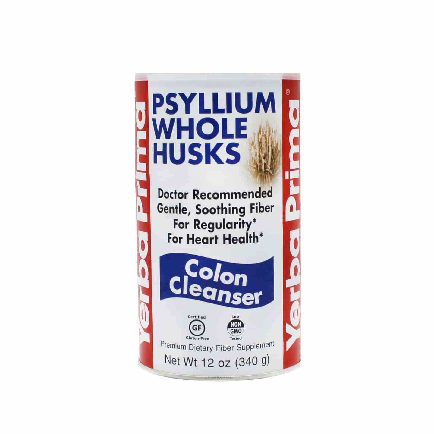 Yerba Prima - Psyllium Whole Husks - 12 oz (340 Grams)