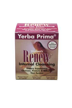 Yerba Prima - Women's Renew Internal Cleansing Program - 3 Pieces