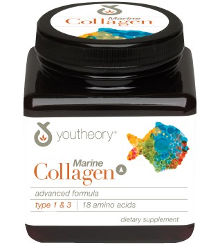 Youtheory - Marine Collagen, Enhanced Formula Type 1 & 3 - 290 Tablets