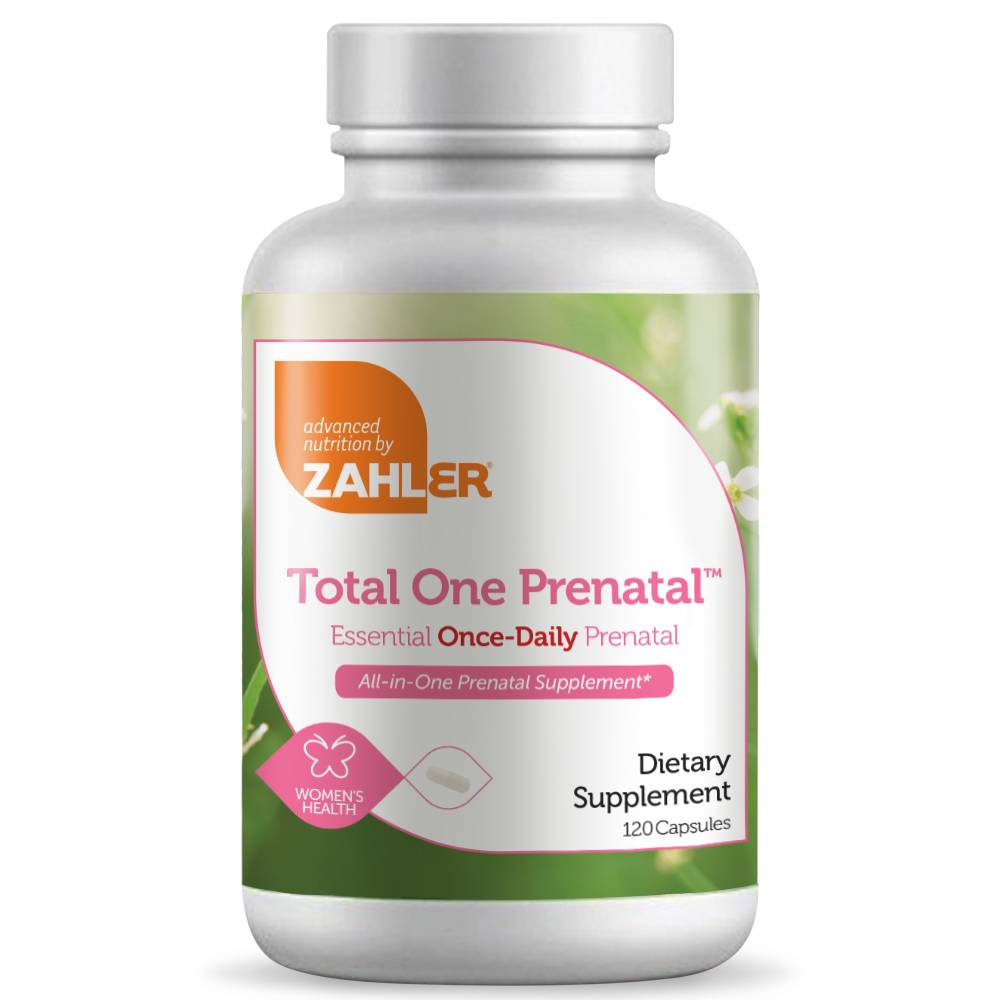 Zahler - Total One Prenatal - 120 Capsules