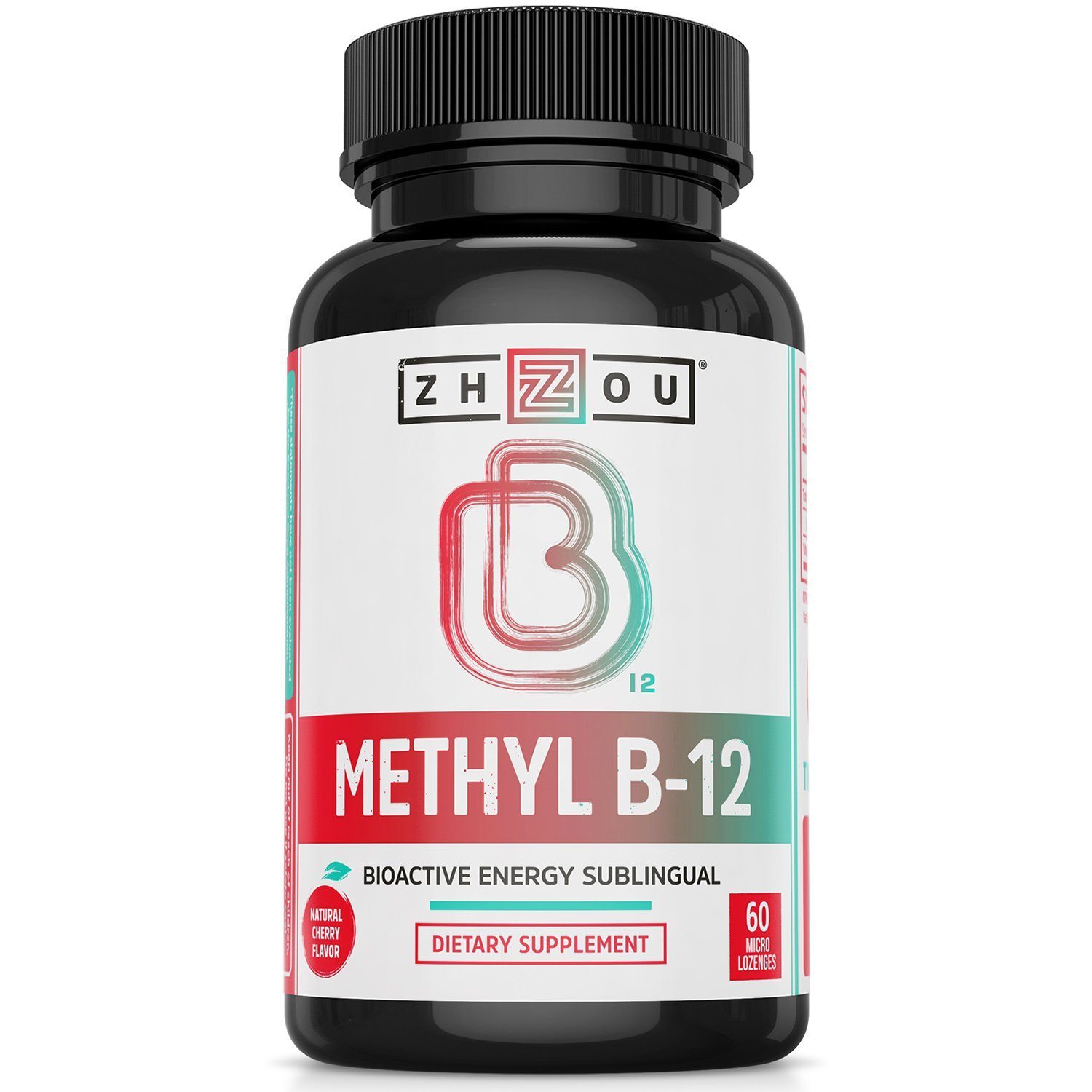 Zhou Nutrition - Methyl B12 5000 mcg, Natural Cherry Flavor - 60 Micro