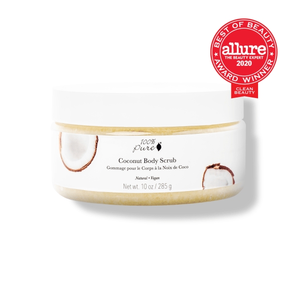 100% PURE - Coconut Body Scrub - 10 oz (285 Grams)