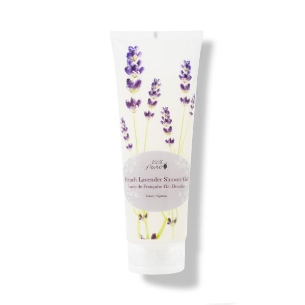 100% PURE - French Lavender Shower Gel - 8 fl. oz (236 ml)