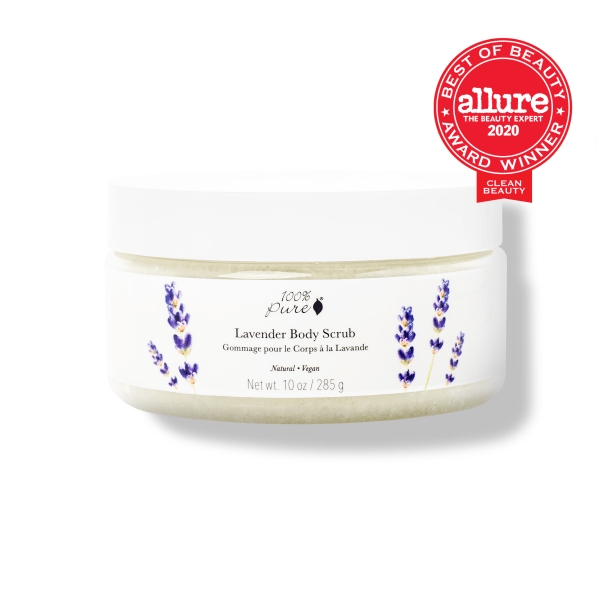 100% PURE - Lavender Body Scrub - 10 oz (285 Grams)