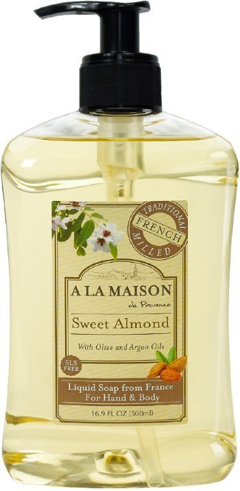 A LA MAISON de Provence - Sweet Almond Liquid Soap - 16.9 fl. oz (500