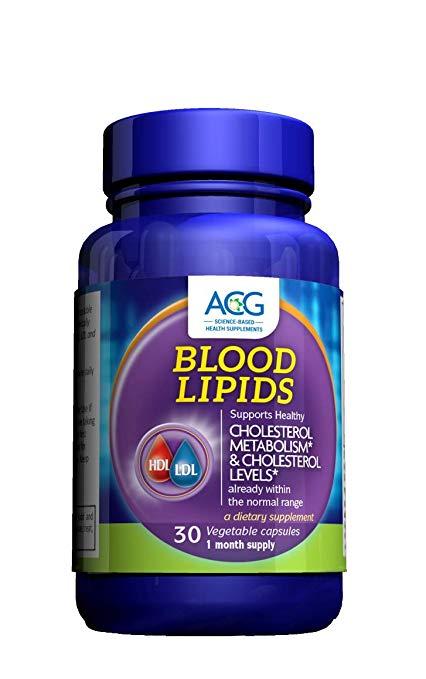 AC Grace - Blood Lipids - 30 Vegetable Capsules