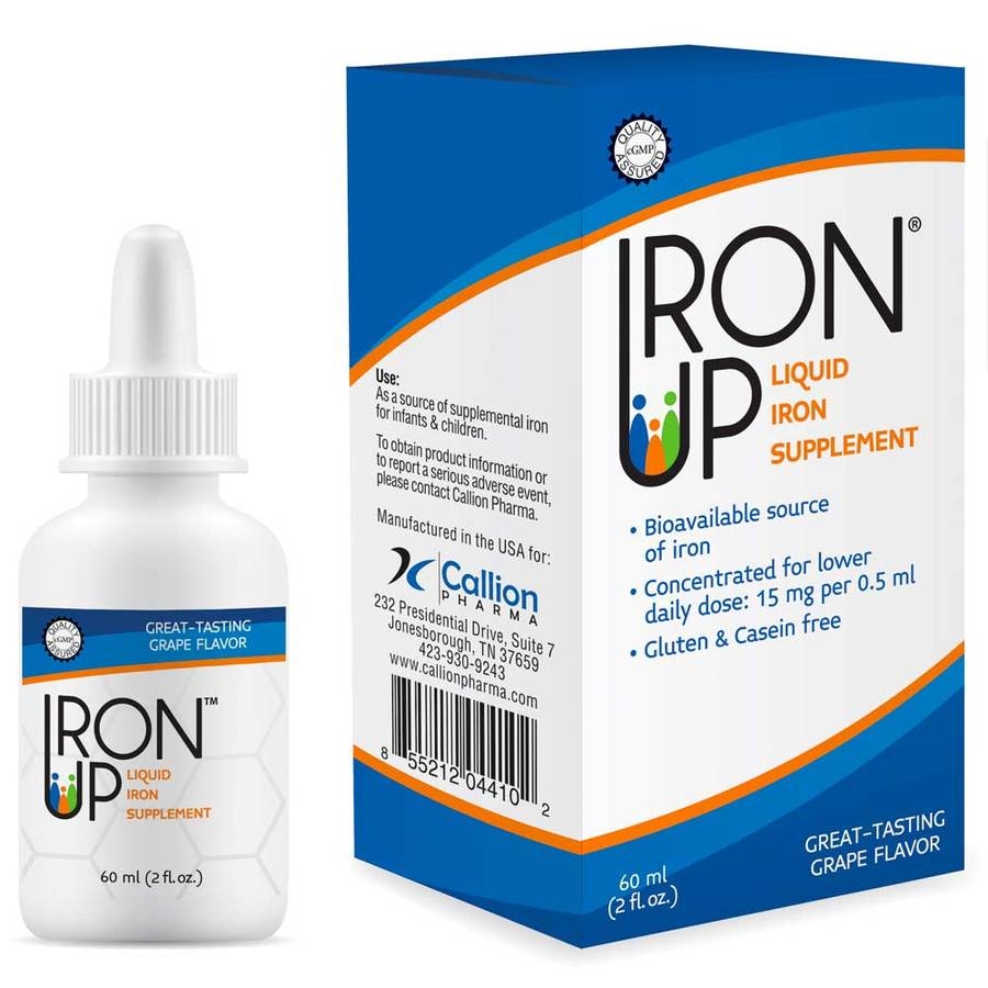 AC Grace - Iron Up Liquid Iron Supplement - 2 fl. oz (60 ml)