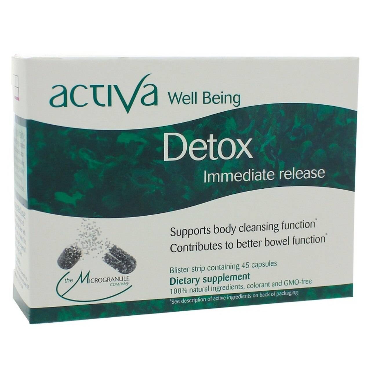 Activa - Well Being Detox - 45 Capsules