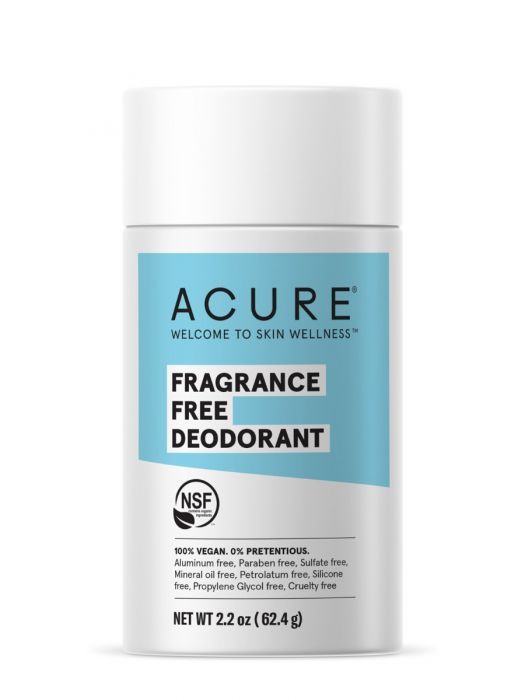 ACURE - Fragrance Free Deodorant - 2.2 oz (62.4 Grams)