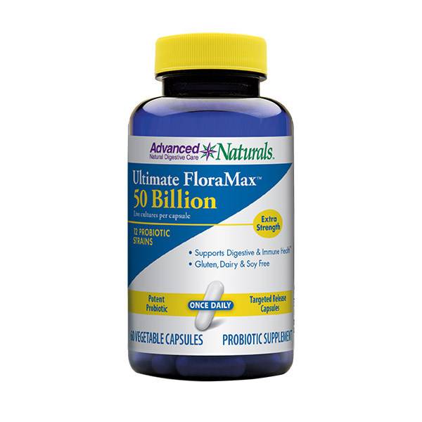 Advanced Naturals - Ultimate FloraMax 50 Billion - 30 Vegetable