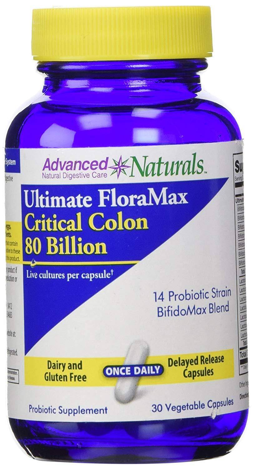 Advanced Naturals - Ultimate FloraMax Critical Colon 80 Billion - 30