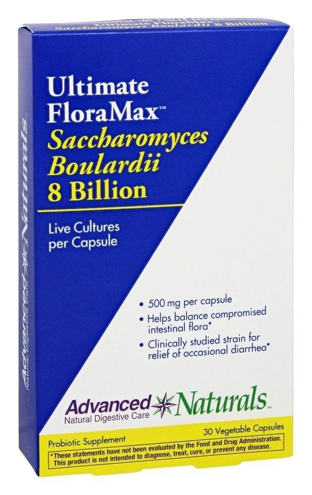 Advanced Naturals - Ultimate FloraMax Saccharomyces boulardii, 8