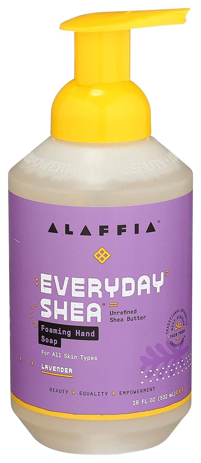 Alaffia - EveryDay Shea Foaming Hand Soap, Lavender - 18 fl. oz (532