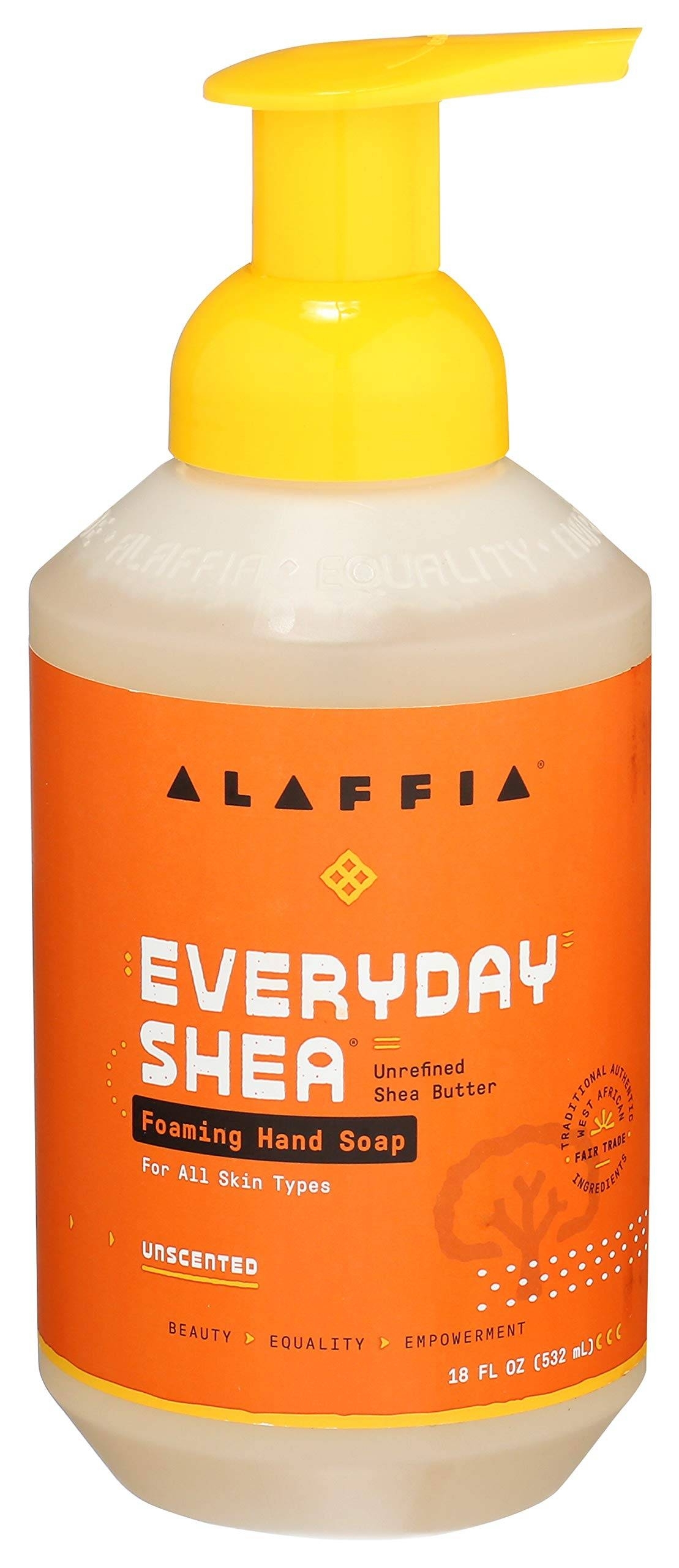 Alaffia - EveryDay Shea Foaming Hand Soap, Unscented - 18 fl. oz (532