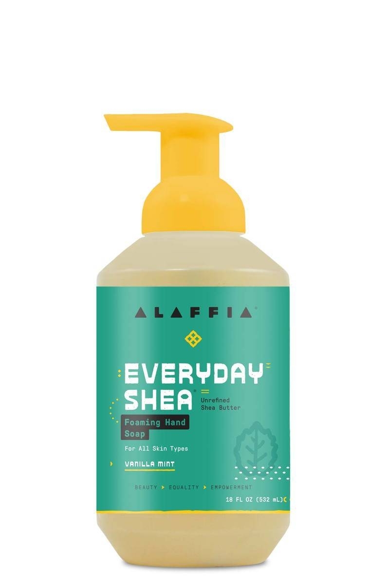 Alaffia - EveryDay Shea Foaming Hand Soap, Vanilla Mint - 18 fl. oz