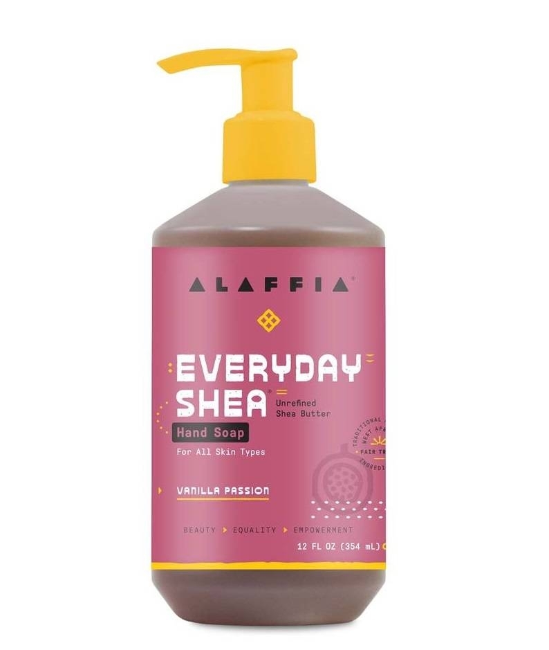 Alaffia - EveryDay Shea Hand Soap, Vanilla Passion - 12 fl. oz (354