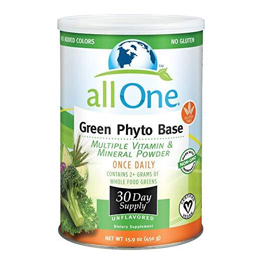 all One - Green Phyto Base (Multiple Vitamin & Mineral Powder),